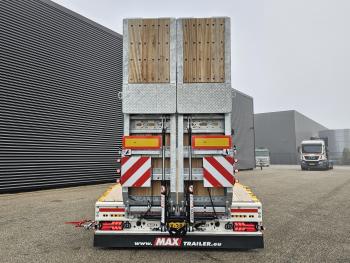 MAX trailer 100-N-2-8.60-U / 2 AXLE SEMI / HYDR RAMPEN / NEW!